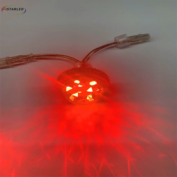 ucs2903 dc24v outdoor programmable 35mm Full Color LED Pixel Light 9SMD RGB Pixel LED