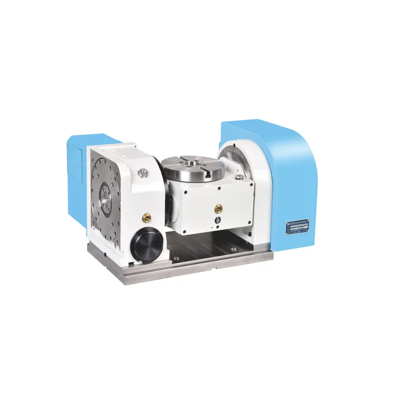 Высокоточная Червячная Шестерня 5-осевая вращающаяся платформа с ЧПУ универсальный Наклонный вращающийся стол вертикальный обрабатывающий центр разделительная