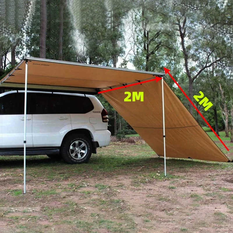 Customized suv car Side Awning & Extension Roof Rack Tents for camping outdoor camping beach fishing sands