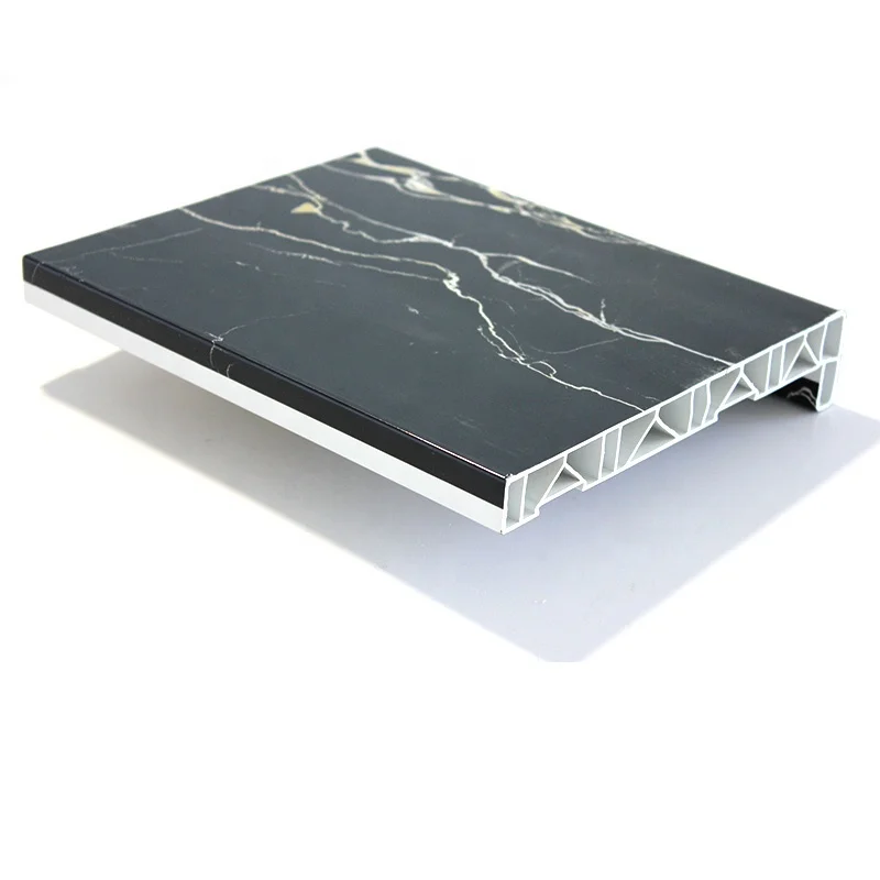 Черный Мраморный оконный порог из ПВХ