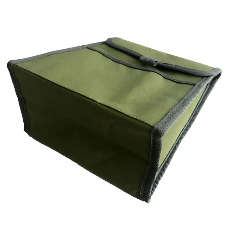 Reusable insulated washable brown tyvek kraft paper lunch cooler bag