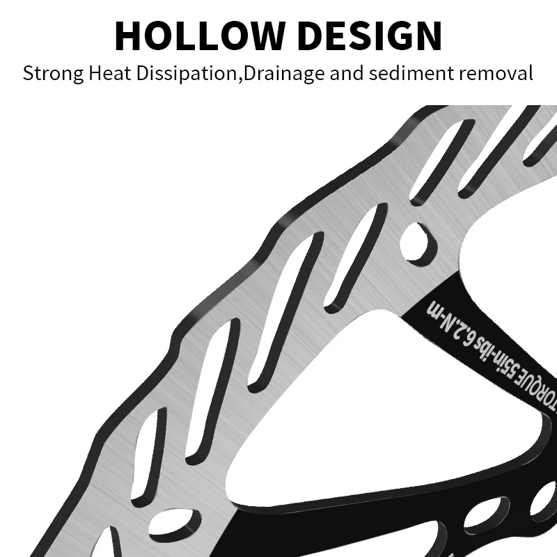 OEM/ODM BUCKLOS G3 Mtb Brake Disc 160MM 180MM 203MM Bicycle Hydraulic Disc Brake Rotors with 6 Bolts Ultralight Bike Brake Disc