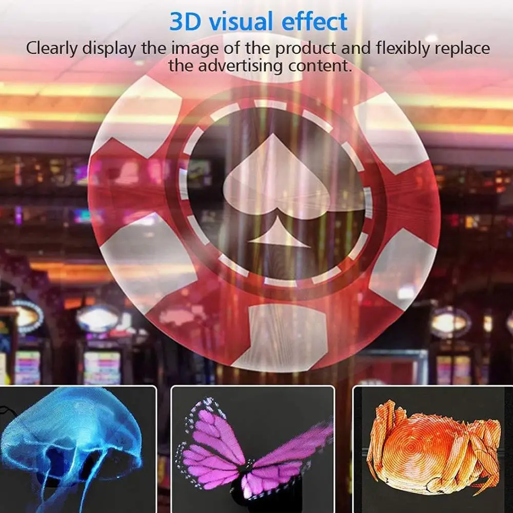  3D голограмма проектор рекламный дисплей