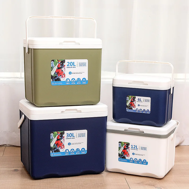 PP 6L 12L 20L 30L Outdoor Water Fishing Camping Fast Cooler Box