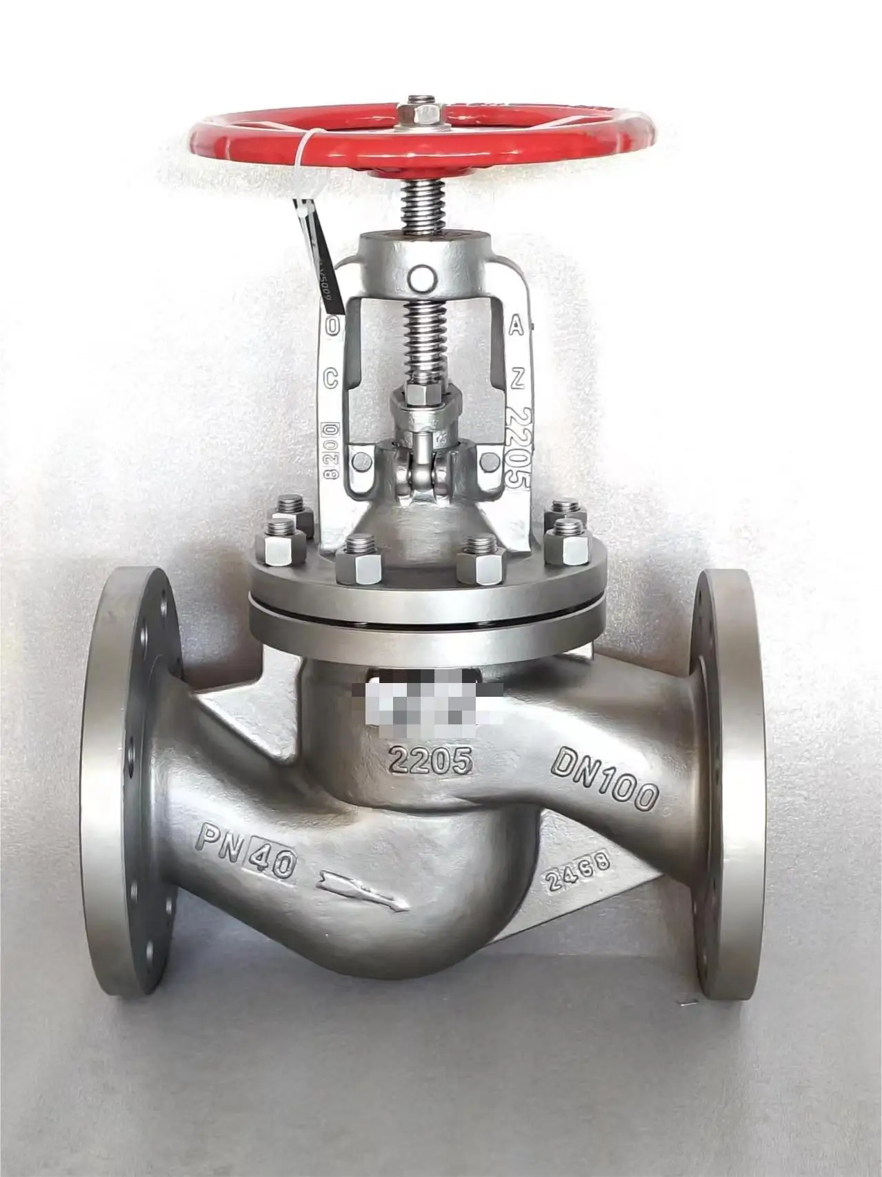 DIN STAINLESS STEEL STOP CHECK VALVE
