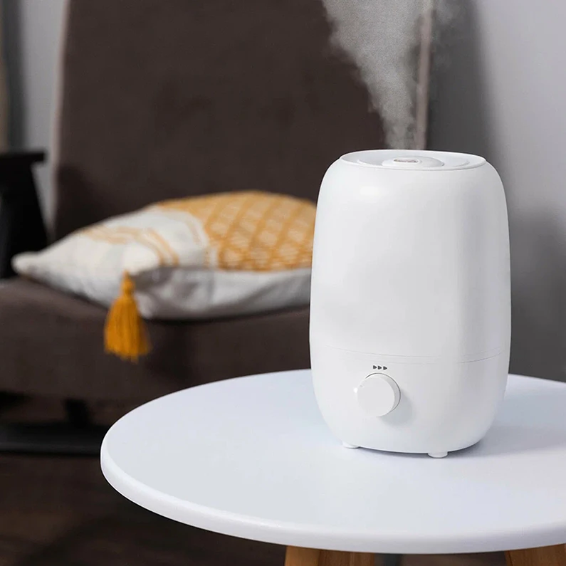 RUNAL New Desktop Simple Top Fill Water Spray Quiet Household Humidifyer Home Humidifire Small Size Ultrasonic Air Humidifier