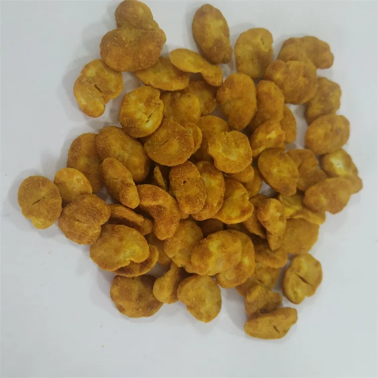 
Healthy Snacks Good Taste Curry Flavor Spicy Broad Beans Chips 