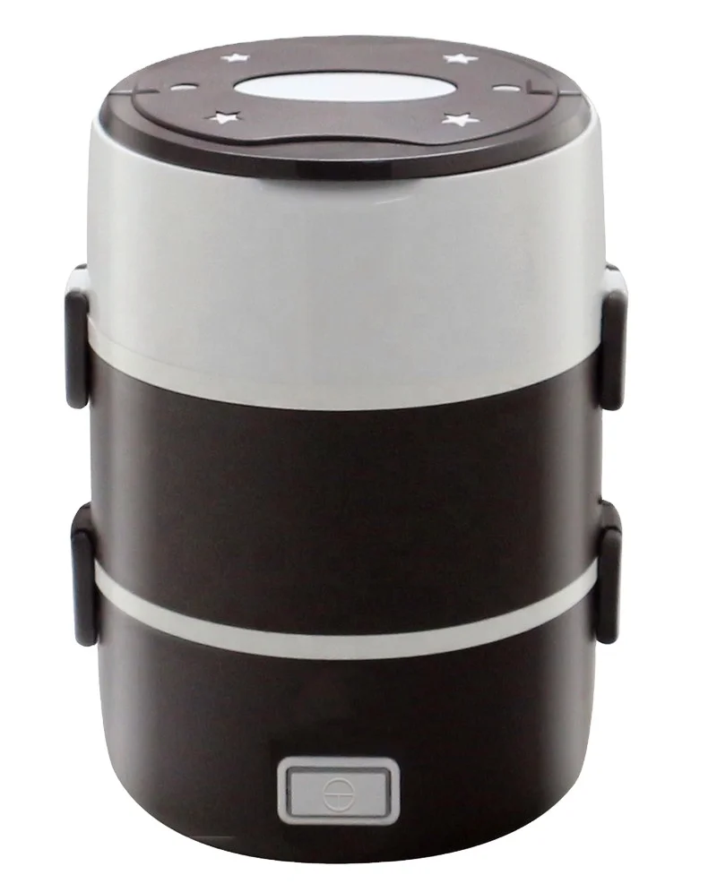 
Stainless steel electric lunch box capable of heating and cooking kitchen appliances 