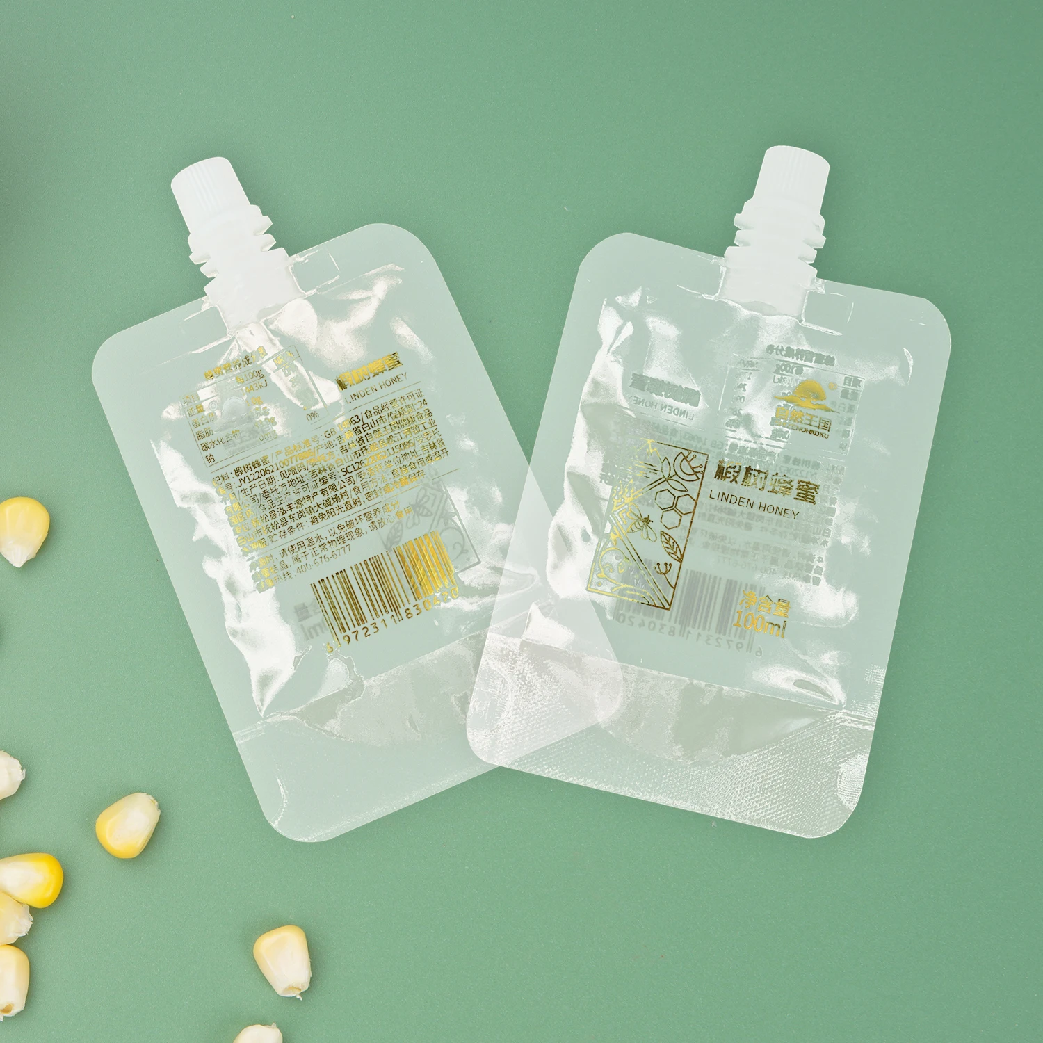 hot selling OEM ODM food grade custom liquid plastic drink spout pouch