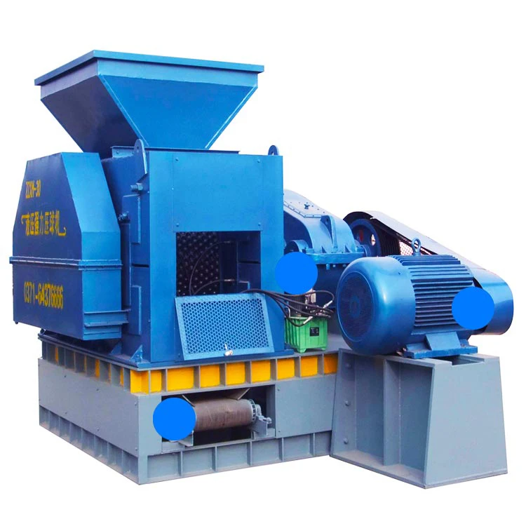 Charcoal briquette extruder machine