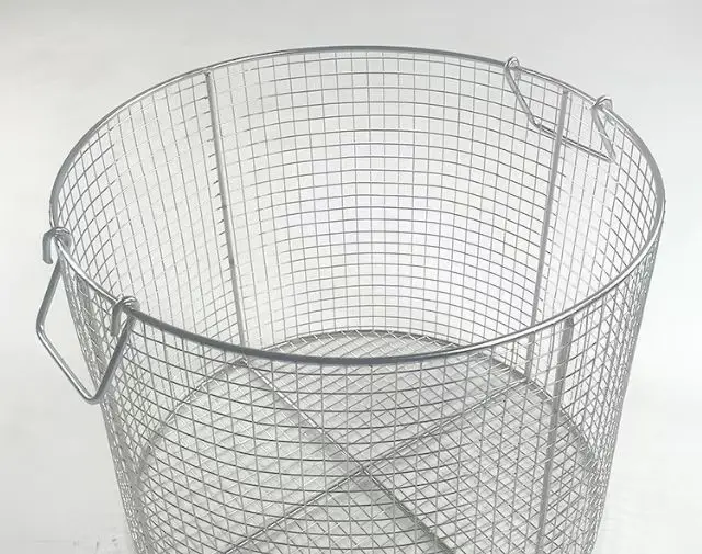 round medical instrument stainless steel 304 316 drop tube  for disinfection cleaning basket