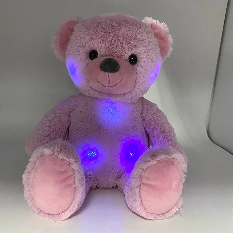 10 Inches Electric Musical Stuffed Animal Cute Soft Cartoon Bear Custom Plush Toys