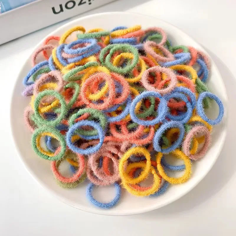 Детская маленькая резинка для девочек, резинка для головы, Детская резинка для девочек, детская резинка для волос, не режет волосы, эластичная, такая милая, привязанная голова