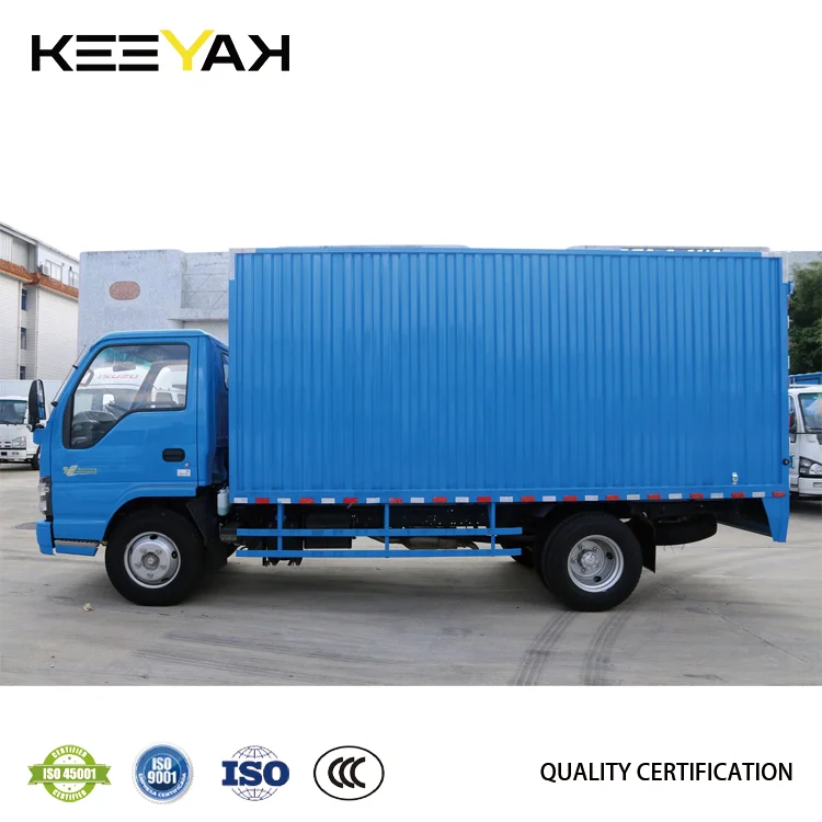 Brand New ISUZU 4*2 Van Small Truck 3-5T Load Capacity Mini Van Cargo Trucks for Sale