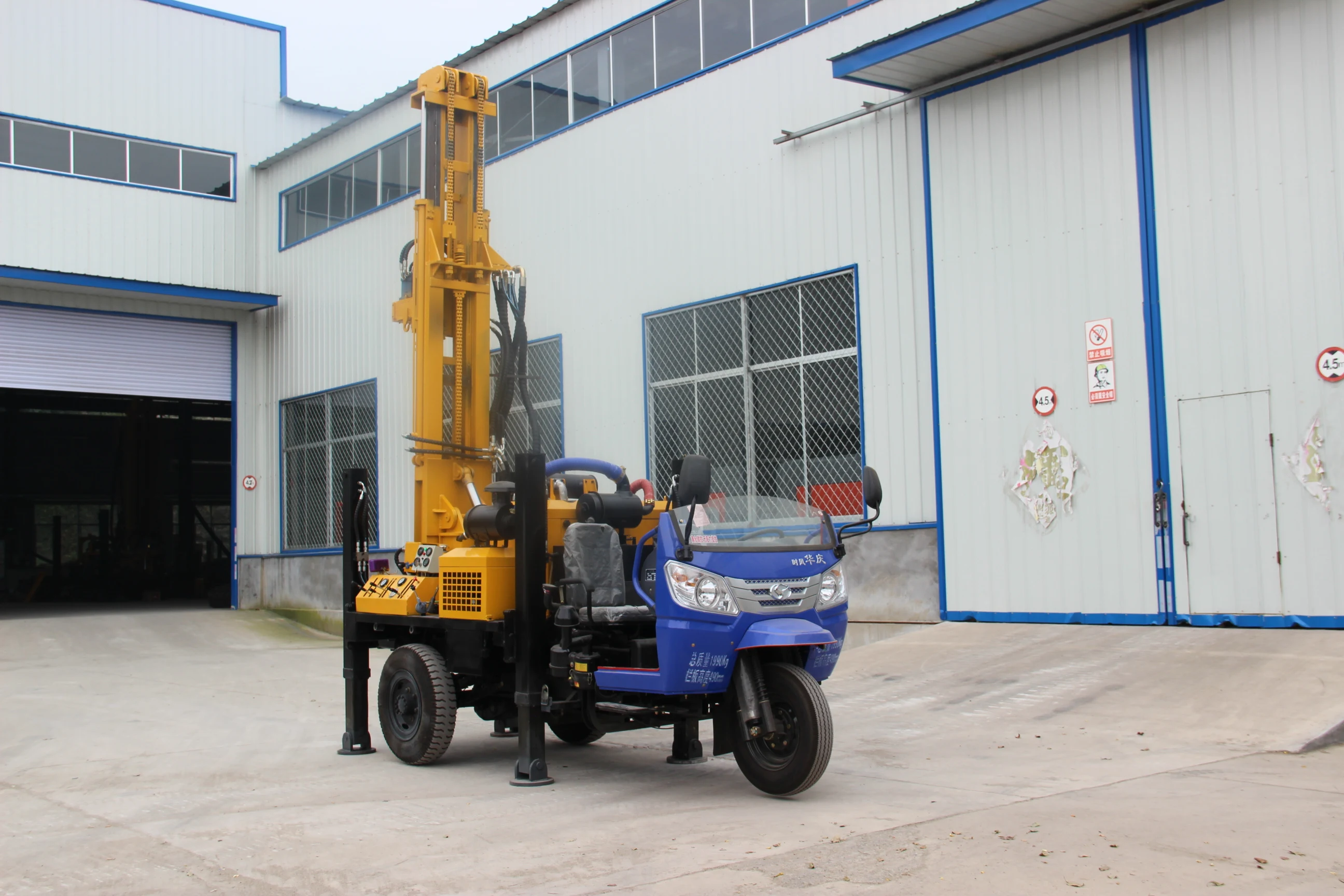 Truck mounted water bore well drilling machine Cheap price air compressor water well drilling rig machine for sale