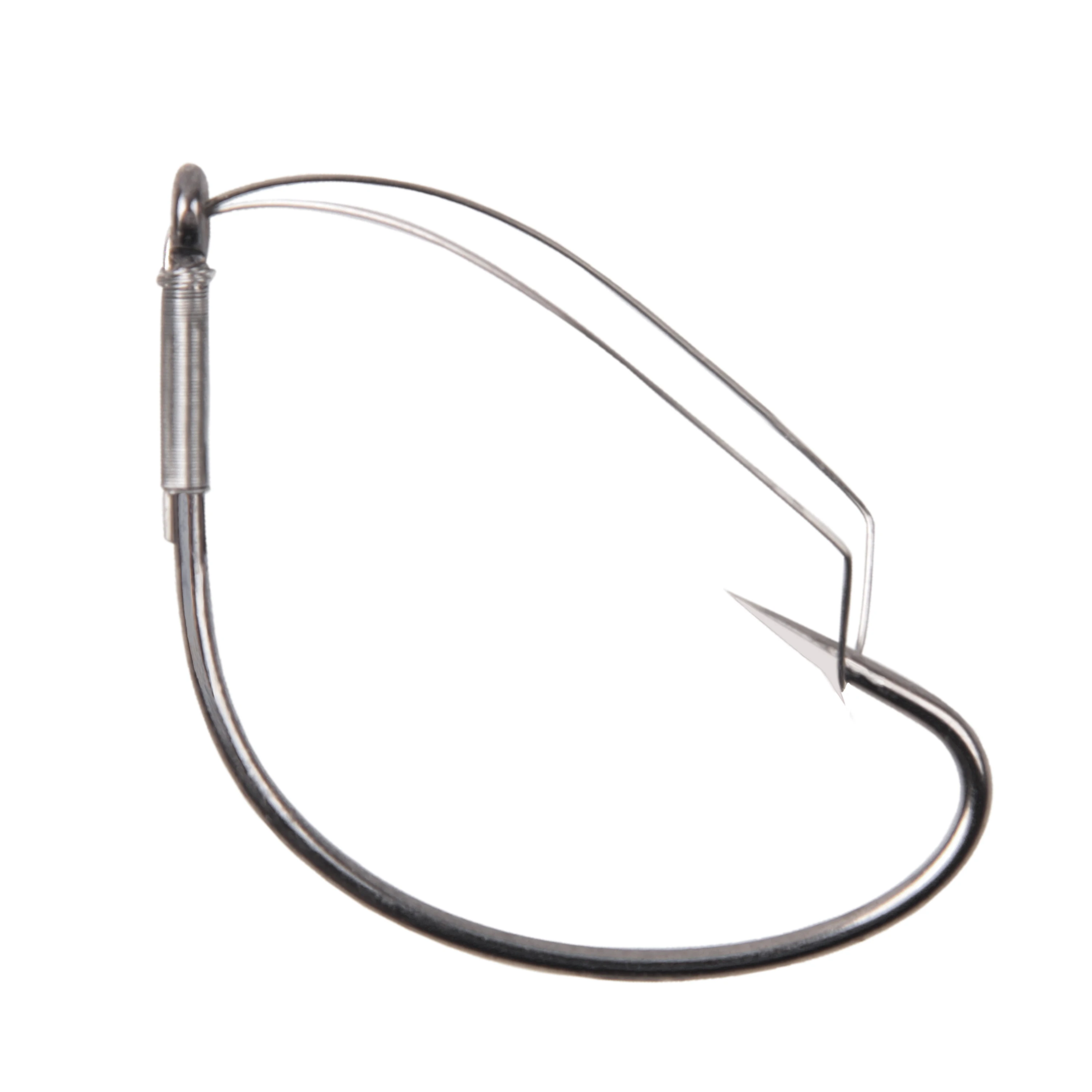 37753 Wacky Weedless Wide Gap Fishing Hooks For Worms Bass Fishing Baits