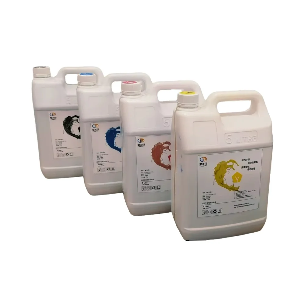 5000ml Universal Premium Color Bottle Refill Inkjet Dye Tintas for Sublimation Inkjet Printer Textile Printing Ink