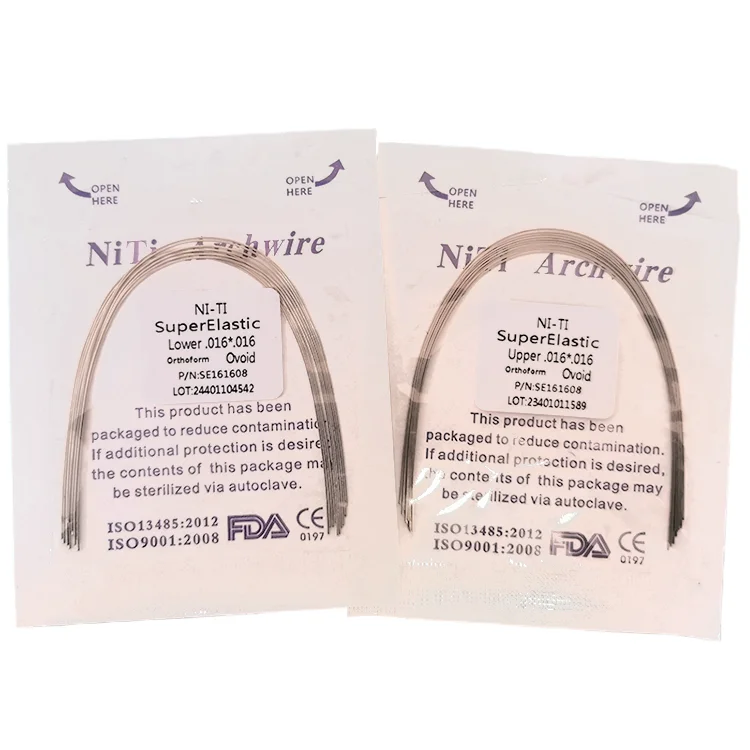 
Special Hot Selling Dental Round Nitinol Arch Wire Orthodontic Posted Lingual Arch Wire 