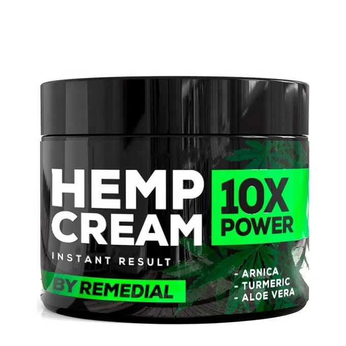 OEM Hemp Cream Pain Relief Muscles Joints Nerves Back Neck Knees Shoulders Hips Maximum Joint 2oz
