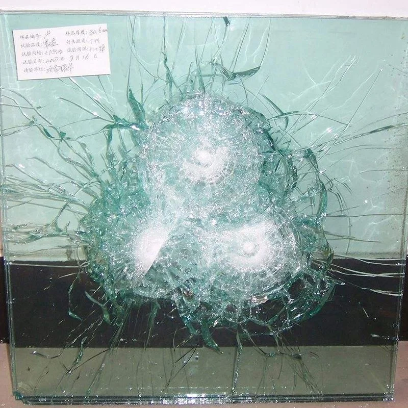 Triple Bullet Proof Glass Safety Laminated Glass For Windows