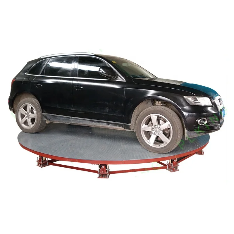 Electric Rotating Plate Car Turntable Electronic Parking Disc System