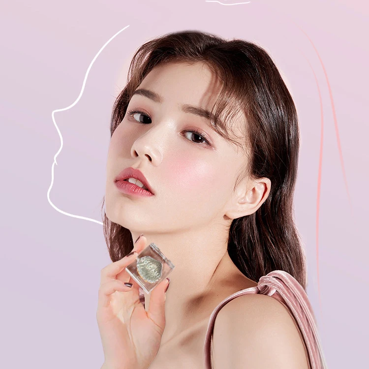 Маленькие румяна-Кремовые румяна от частного бренда Румяна