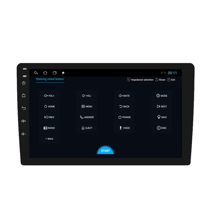  Универсальный автомобильный радиоприемник Bosstar автомагнитола на android стерео 2 Din 9 дюймов и 10 Android 8 1