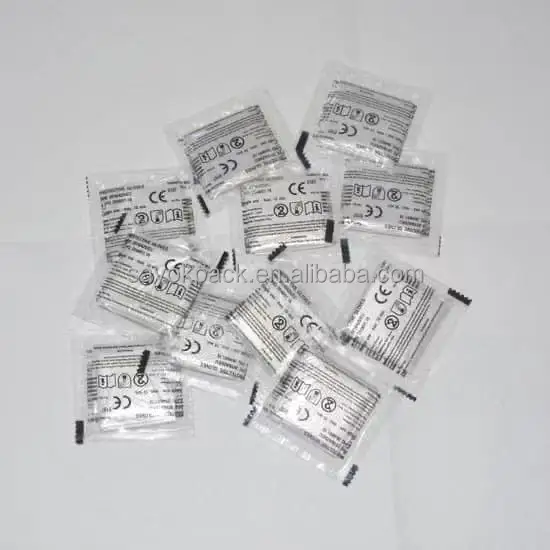 Factory price clipped PE gloves automatic folding packing machine 2 pcs bag packing