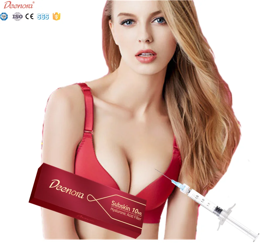 Deenora korea Hot Sale buttocks  increase enlargement gel cross linked ha hyaluronic acid dermal filler for face nose skin