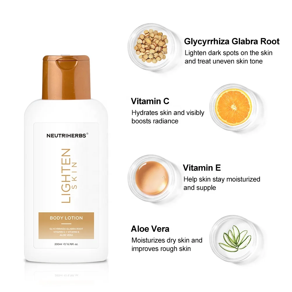 High Quality Skin Care Effectively Moisturizing and Whitening Skin Lightening Thailand Body Lotion Product