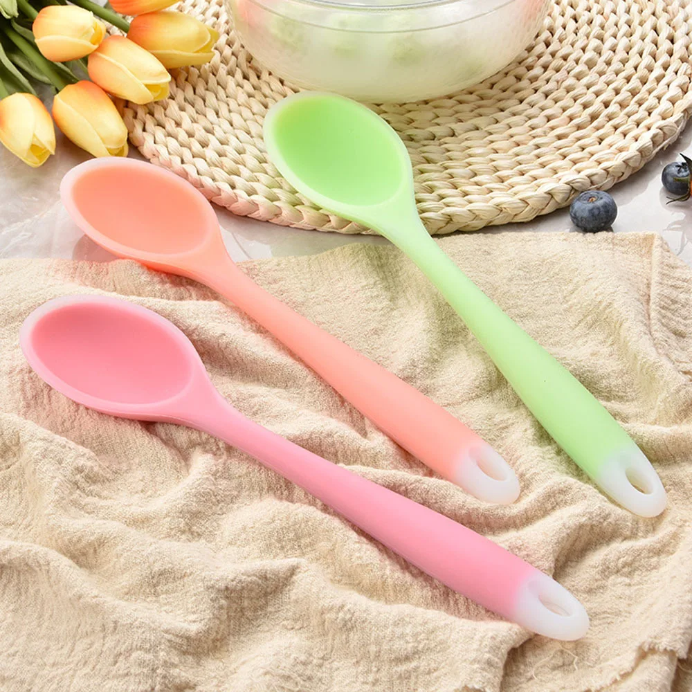 Kitchen Gadgets Cooking Tool Salad Spoon Serving Spoon With Long Handle For Kitchen Tool