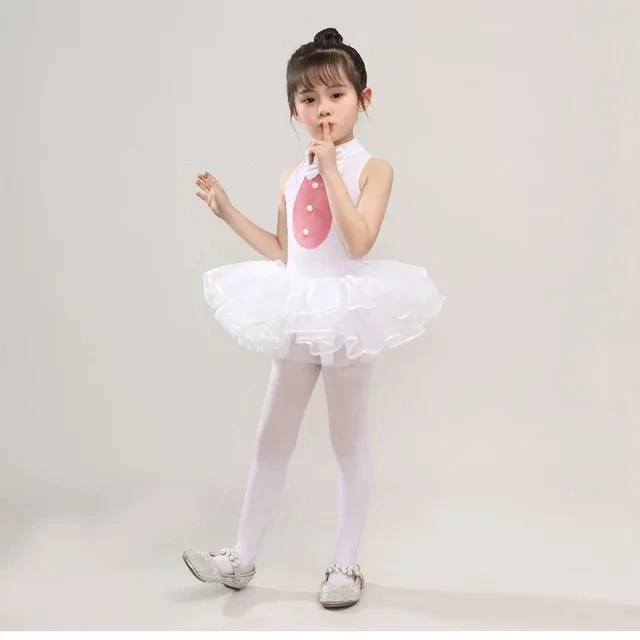 Pink Bunny Rabbit Tutu Dress With Accessories Headband Girls Birthday Party Easter Cosplay Costume Kids Halloween Outfit