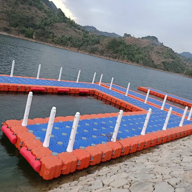 Plastic  Floater Steps Boat Stationpontoon Boat Furniture Walking Bridge