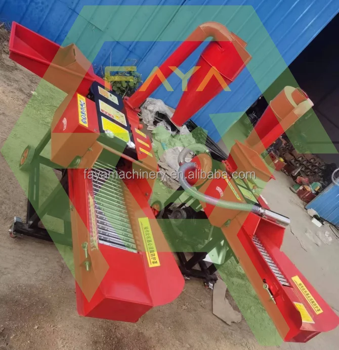 Multifunctional corn stalk/pasture/peanut seedling/bean straw shredder grain crushing machine