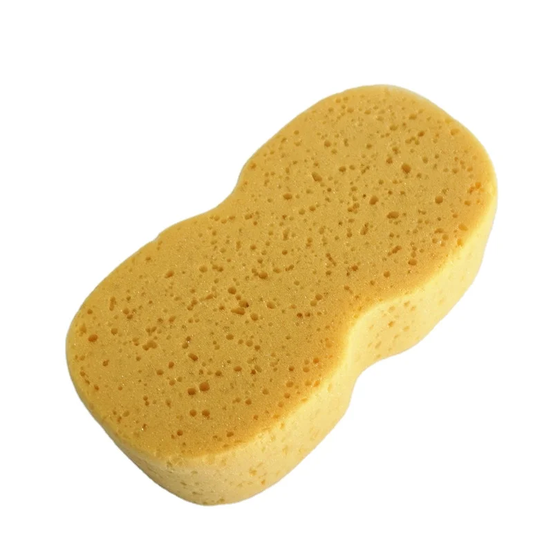 Lonx High Water Absorption Large Yellow Sponge Seaweed Car Wash Cleaning Sponge