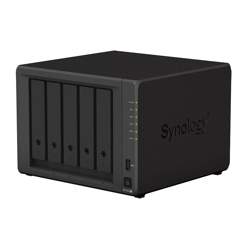 Synology   DiskStation DS1522+  Versatile data hub for home and office