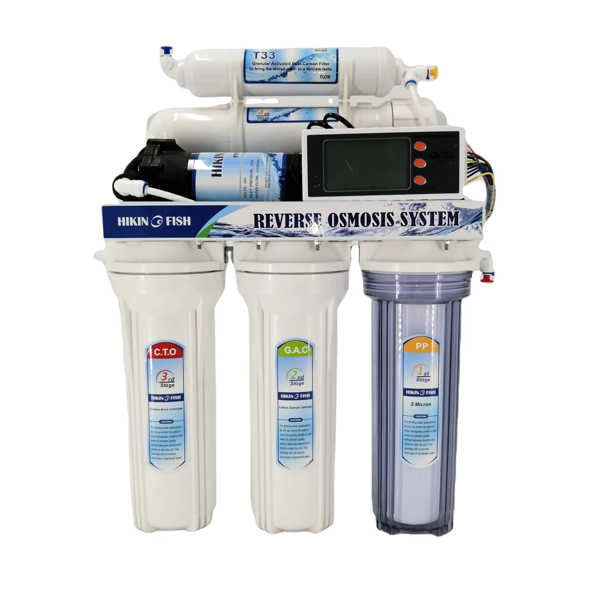 
Wholesale Custom High Quality Cheap High Flow Electric 5 Stage Water Filter 