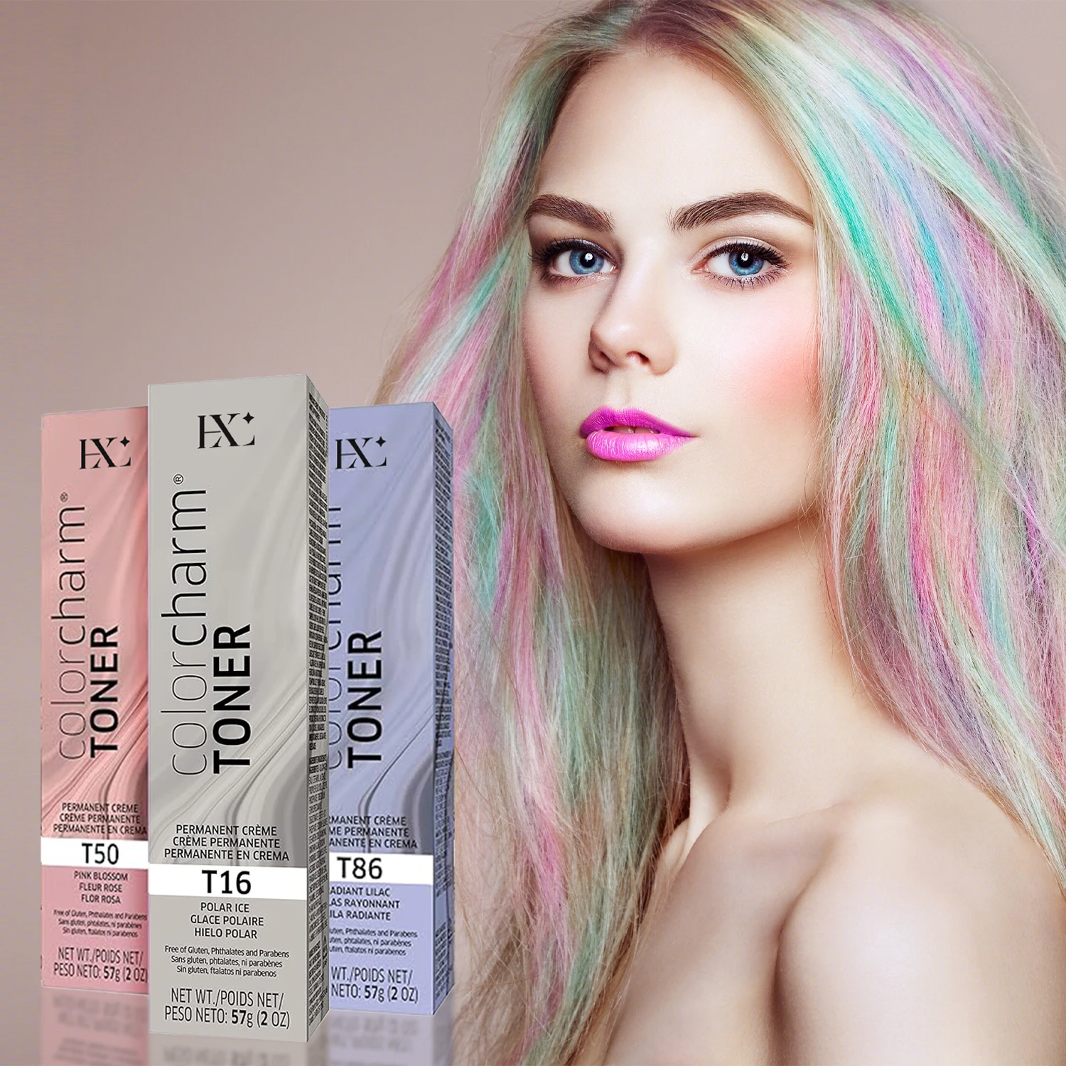 Private Label Professional Factory Wholesale Salon Use Semi Permanent Natural Hair Dye Korean Hair Color Cream