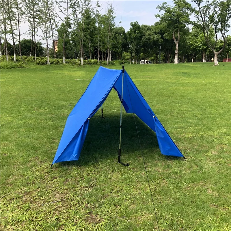 Multi Functional Sun Shelter Tarp 3*3M With Two Doors Tent From Camping