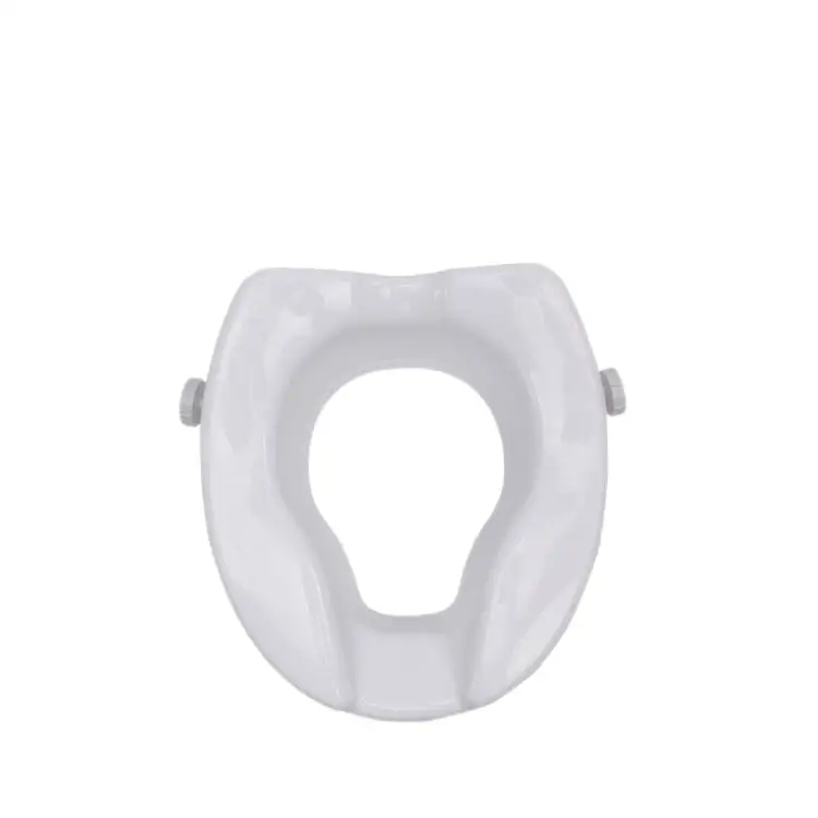 6 inch Medical Physical Durable Easily Self Assemble Ergonomic Over Band Design Detachable Raised Toilet Heigher Seat With Lid