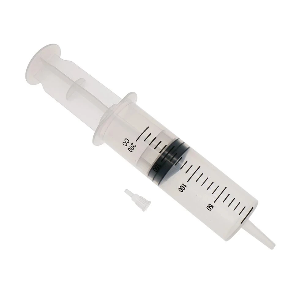 Transparent Flush Tube Syringe Injector Feeding Tool Pets Syringe Luer Lock Syringe