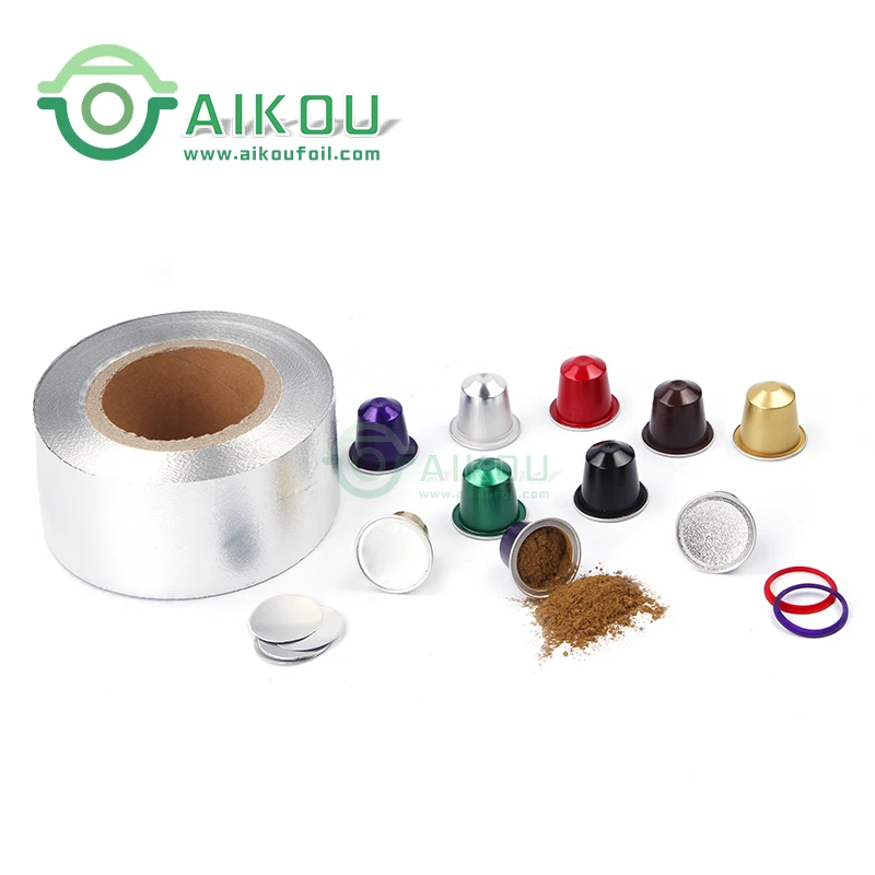  Капсула из алюминиевой фольги для кофемашины Nespresso с крышкой под