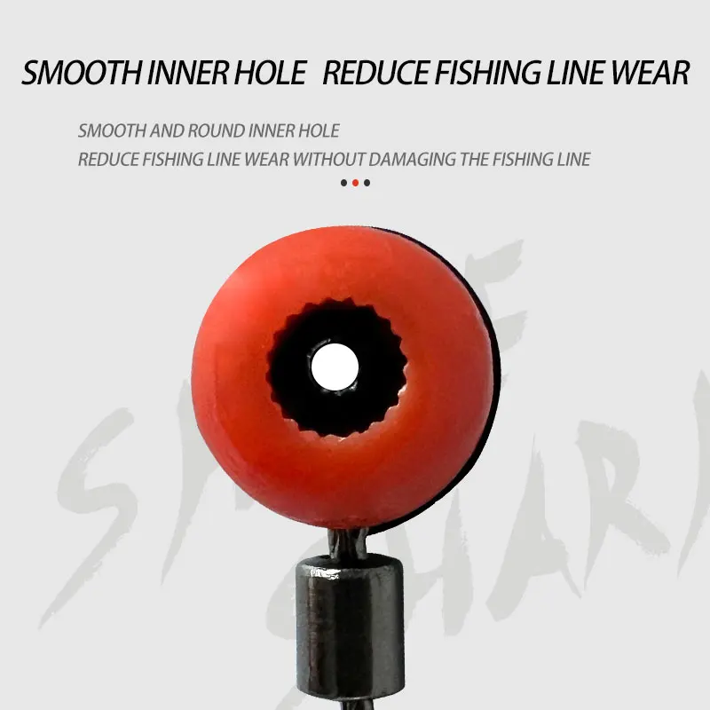 100pcs/bag Fishing Line Hook Swivels Shank Clip Connector Snap Sea Space Beans Lure Fishing Hooks Connector