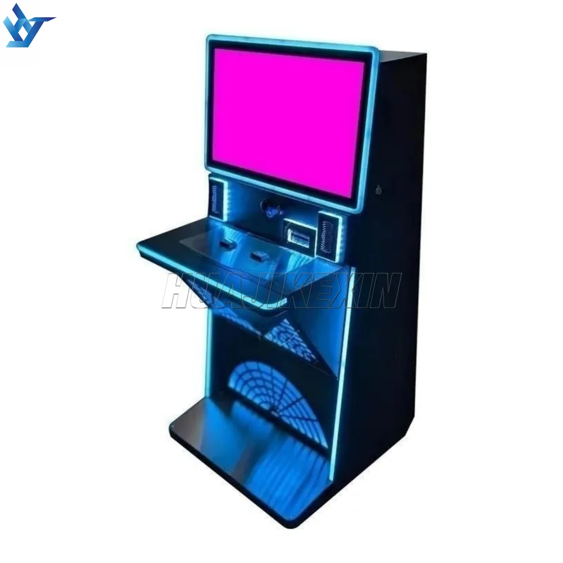 HJKX 27 Inch Capacitive Touch Screen Monitor POG Game Cabinet LOL Game Machine Metal Cabinet