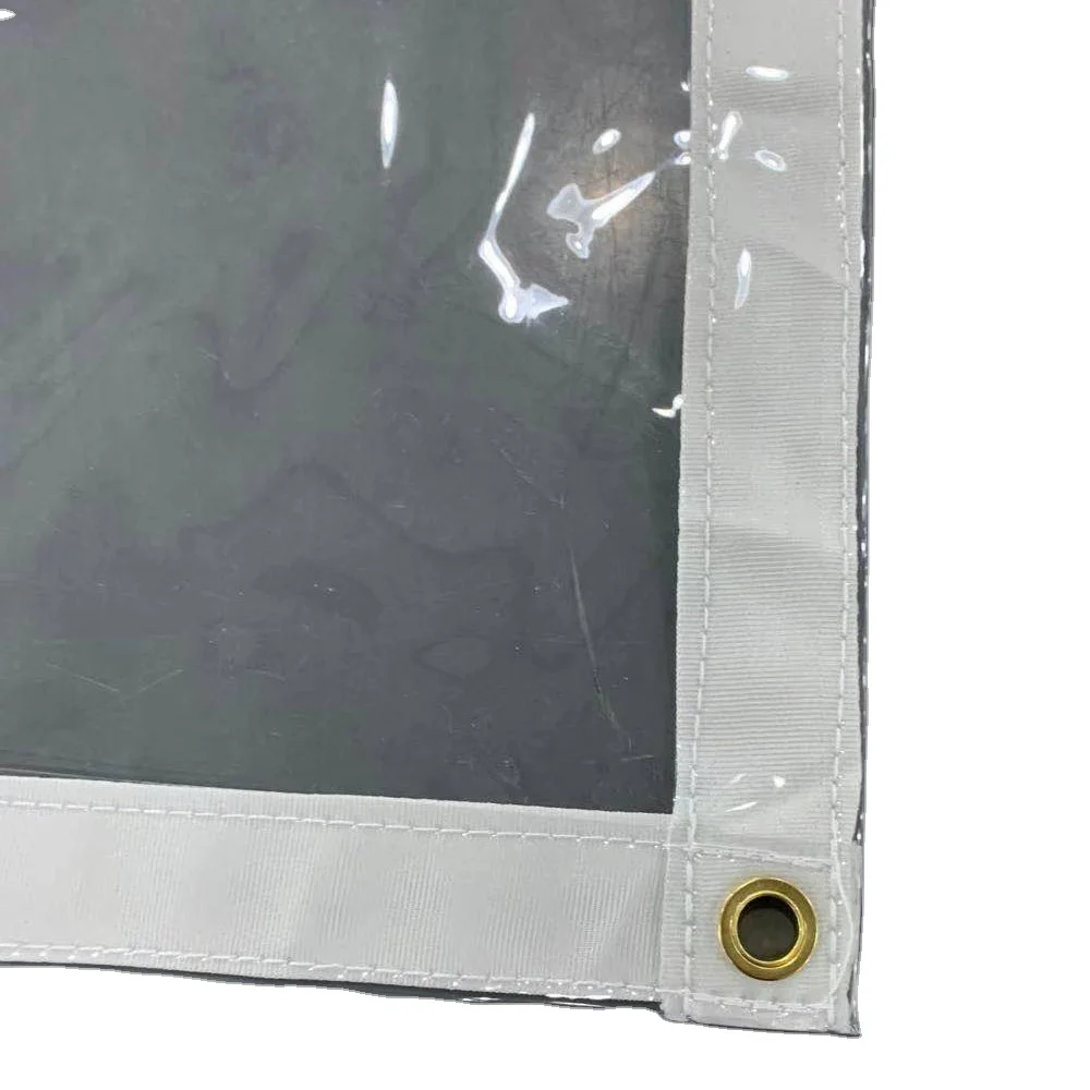 
heavy duty 20mil transparent waterproof fabric 