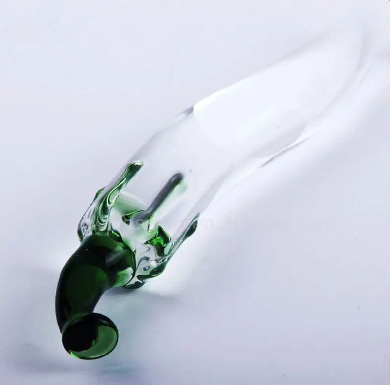 Crystal Glass Penis Chili Shape Vagina Anal Butt Plug Sex Toys For Woman Big Dildos