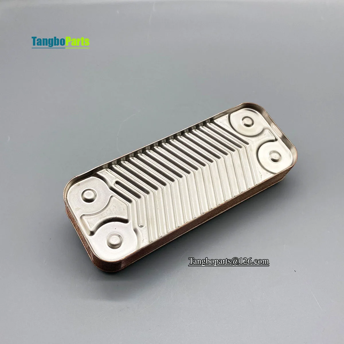 Boilers Furnace Parts CROSS FLOW Secondary Heat Exchanger 142mm 12-Plates Plate Heat Exchanger For ARI STON Gas Boilers Replace