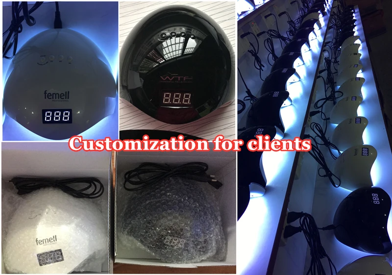 
2020 Hot Selling Best Cheapest 48 Watt Sun 5 Gel Polish Private Label Fast Dryer Custom Led UV Nail Technician Lamp Machine 