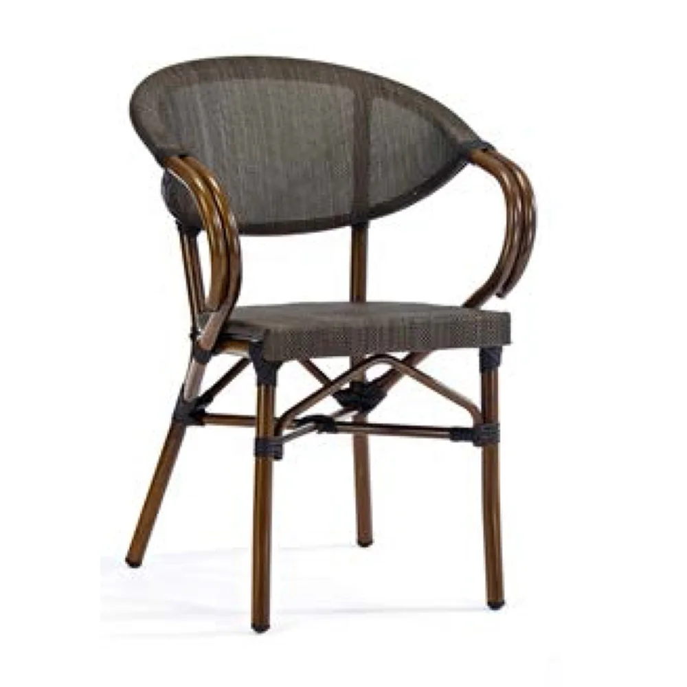 (SP-OC368) Горячая продажа хорошая цена теслиновая сетчатая французское кафе стул бистро для использования вне помещений