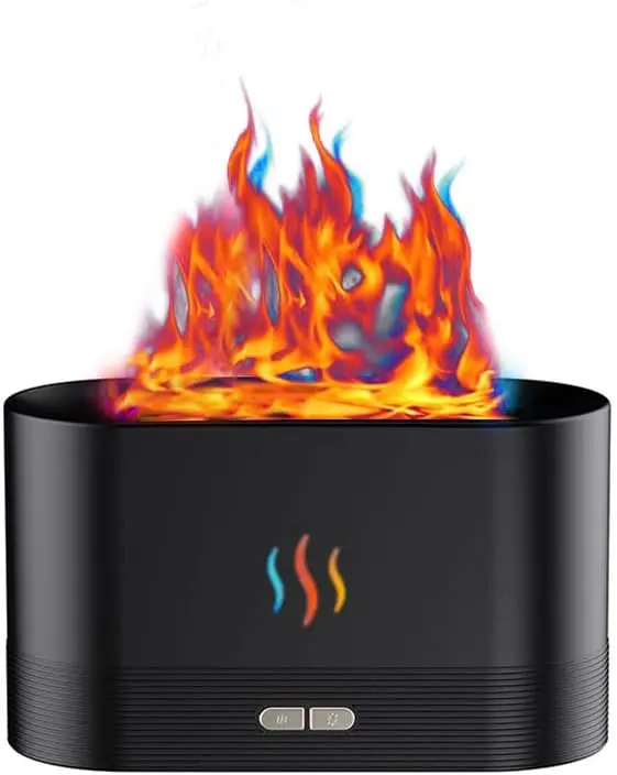 Портативный увлажнитель воздуха с сильным пламенем 180 мл аромадиффузор для дома автомобиля офиса и